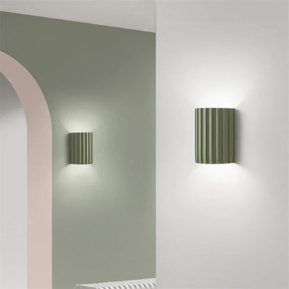 Lámpara de Pared de Resina Moderna Nórdica | Lámpara de Pared Interior Elegante