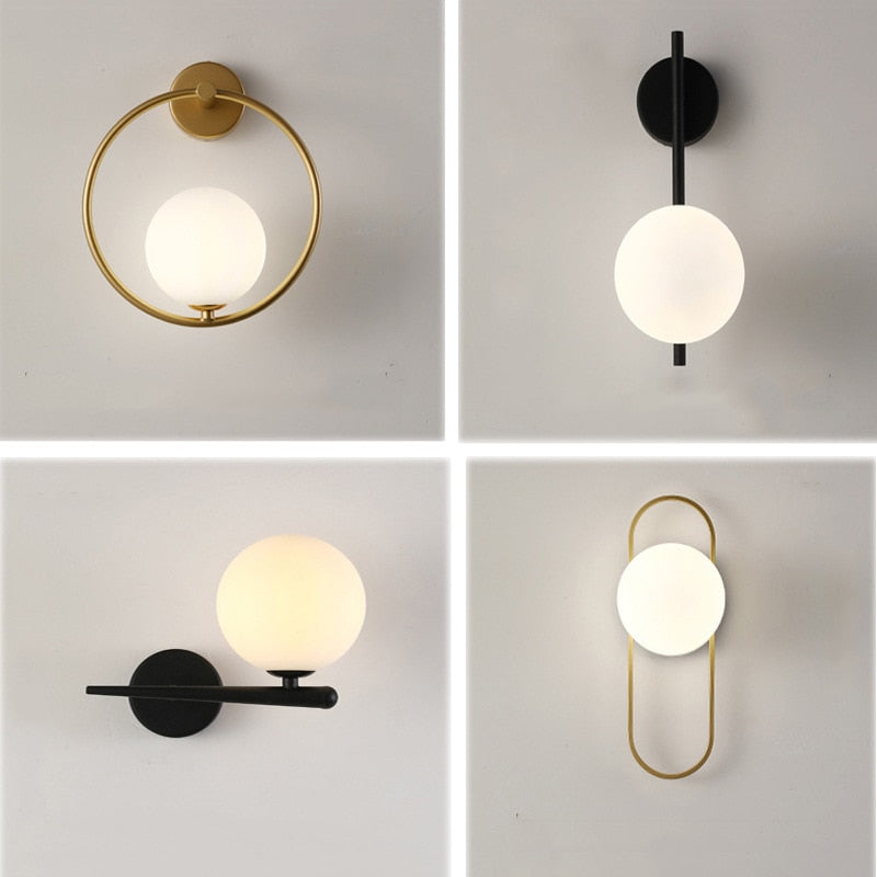 Lámpara de Pared Escandinava – Armonía y Simplicidad