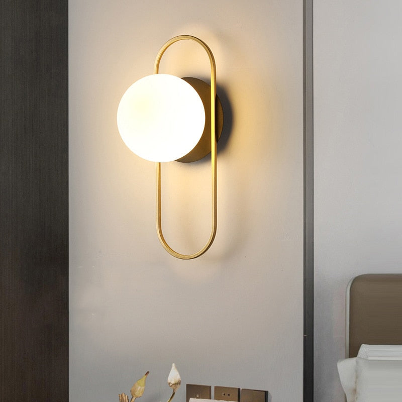 Lámpara de Pared Escandinava – Armonía y Simplicidad