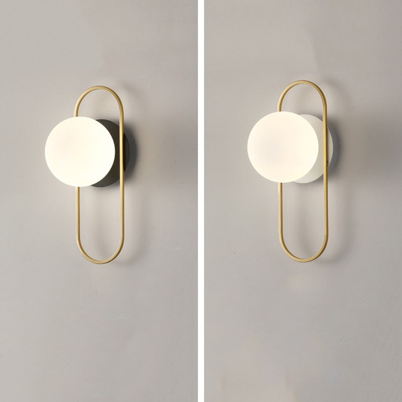 Lámpara de Pared Escandinava – Armonía y Simplicidad