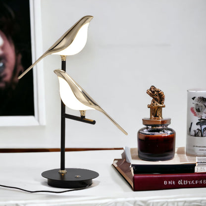 Lámpara de Pared Golden Birdlight | Aplique de Pared LED Moderno Nórdico