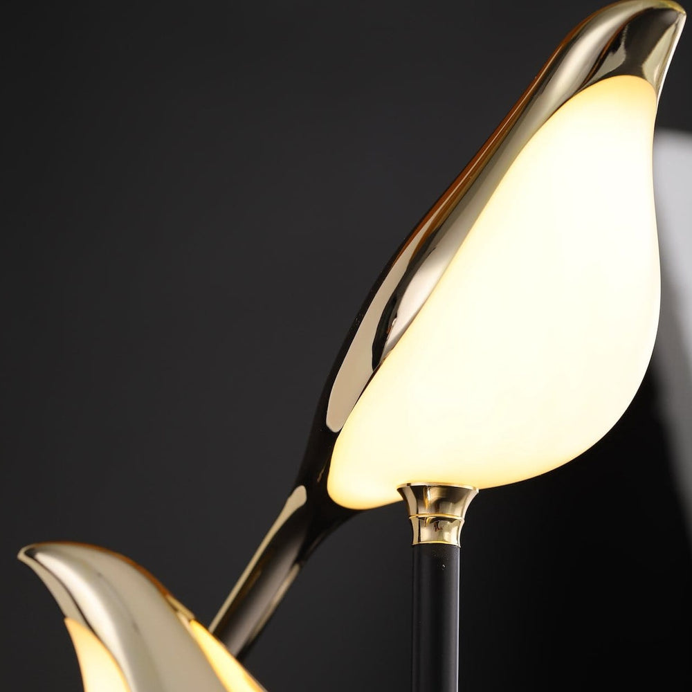 Lámpara de Pared Golden Birdlight | Aplique de Pared LED Moderno Nórdico