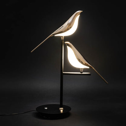 Lámpara de Pared Golden Birdlight | Aplique de Pared LED Moderno Nórdico