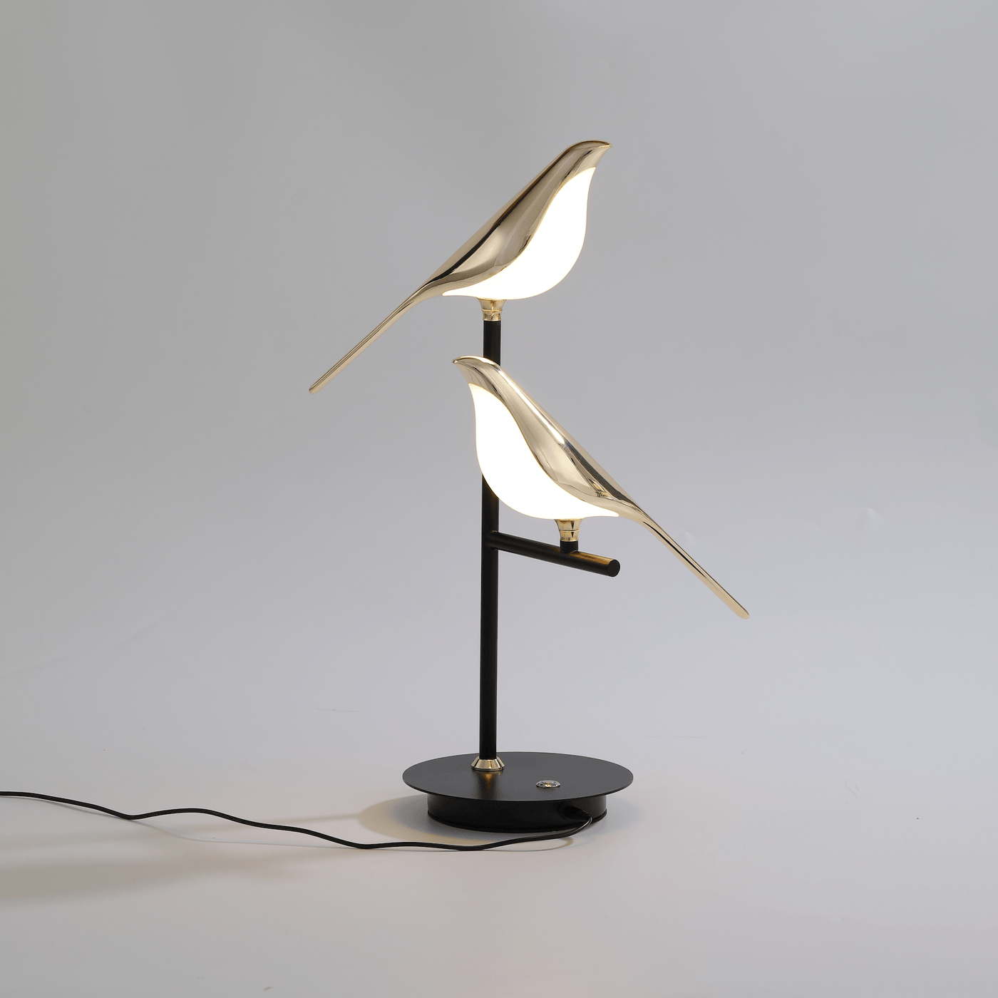 Lámpara de Pared Golden Birdlight | Aplique de Pared LED Moderno Nórdico