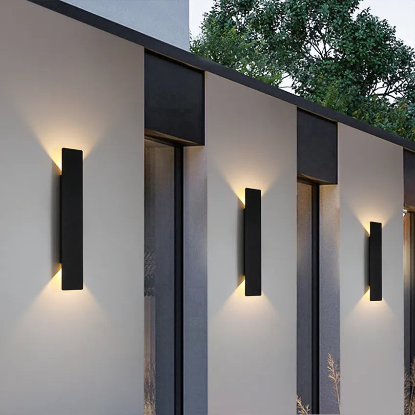 Lámpara de Pared Impermeable de Doble Cara