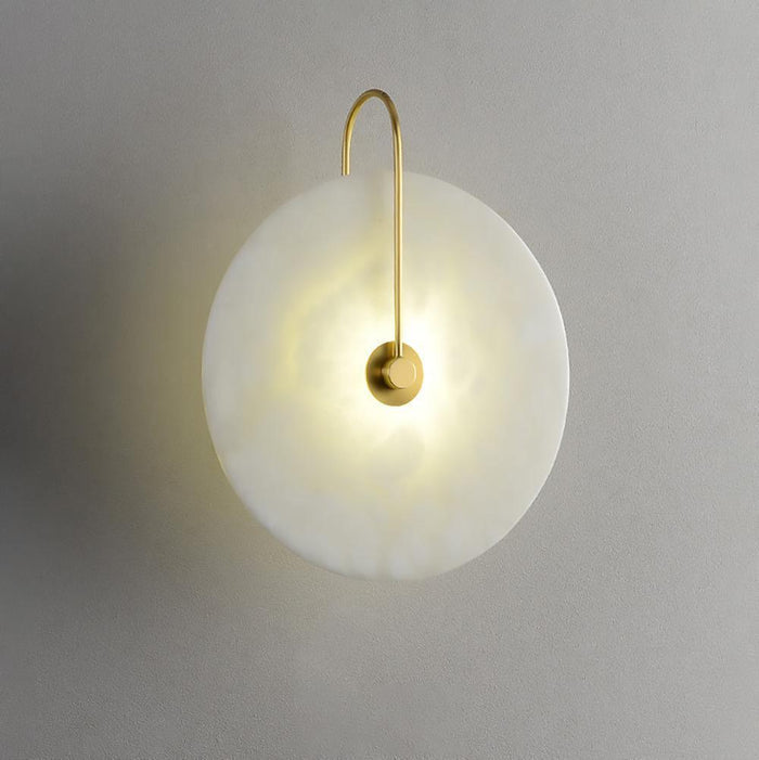 Lámpara de Pared LED de Alabastro – Elegancia y Calma en la Luz