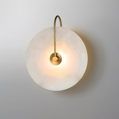 Lámpara de Pared LED de Alabastro – Elegancia y Calma en la Luz
