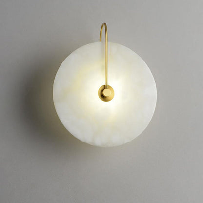 Lámpara de Pared LED de Alabastro – Elegancia y Calma en la Luz