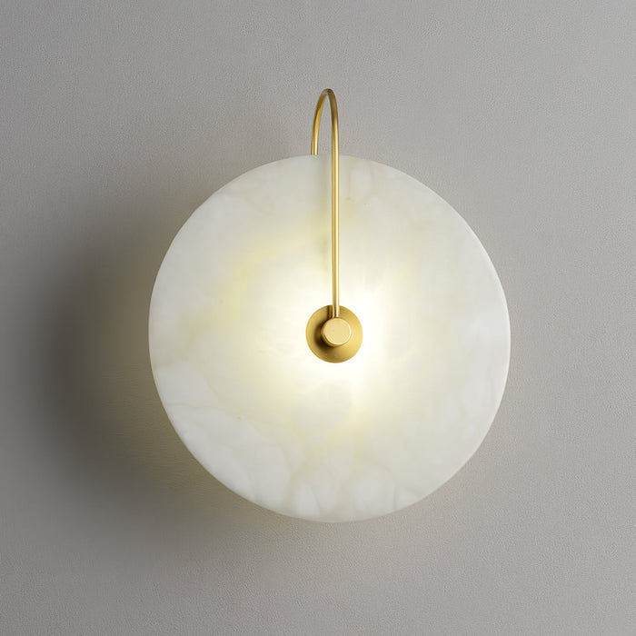 Lámpara de Pared LED de Alabastro – Elegancia y Calma en la Luz