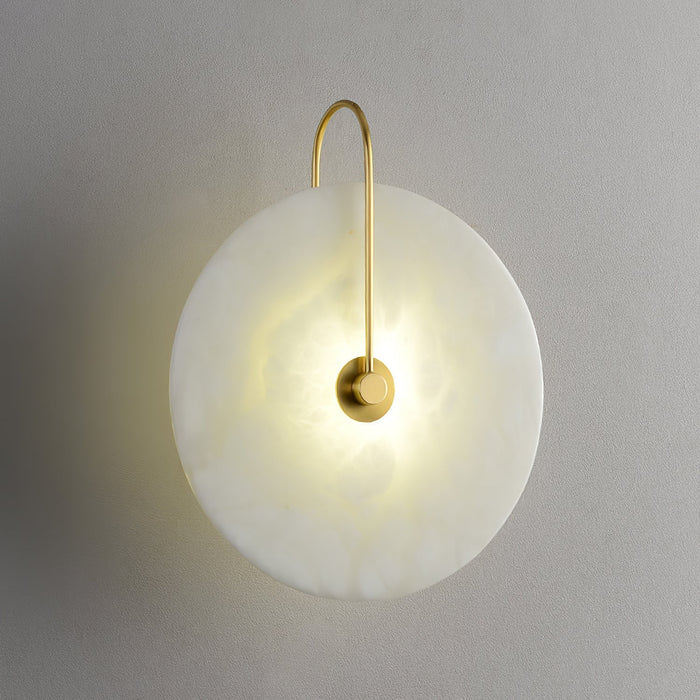 Lámpara de Pared LED de Alabastro – Elegancia y Calma en la Luz
