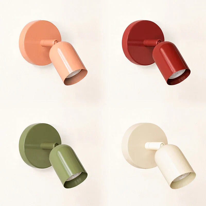 Lámpara de Pared Macaron Estilosa que Proporciona Iluminación Ambiental