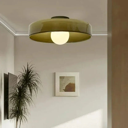 Lámpara de Techo GLASSGLOW – Diseño de Vidrio Nórdico para Iluminación Elegante