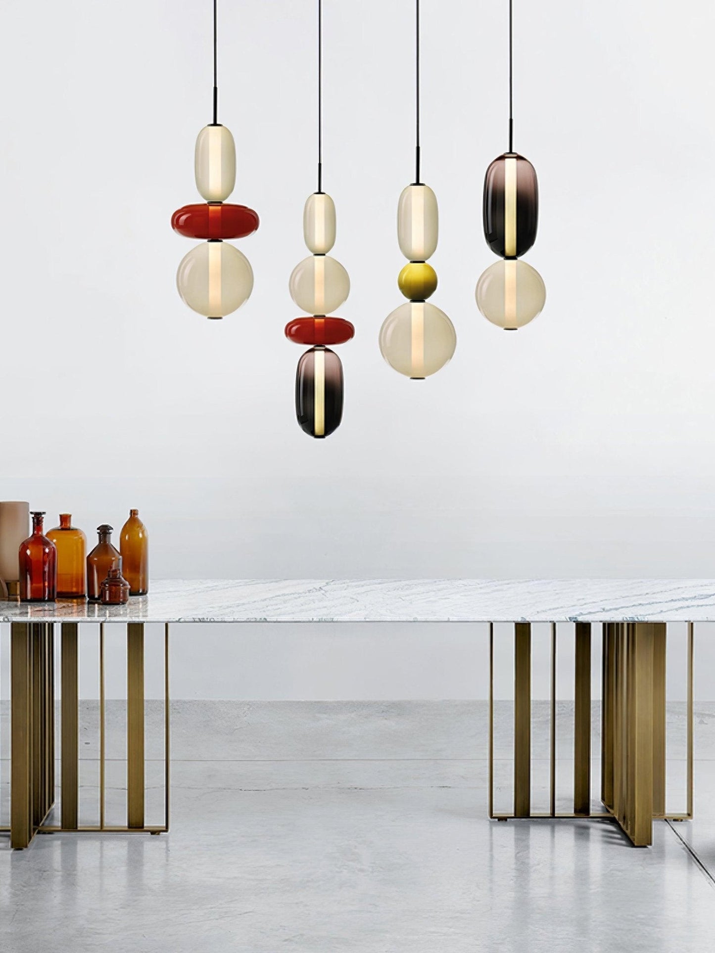 Lámpara Decorativa con Efecto Azúcar