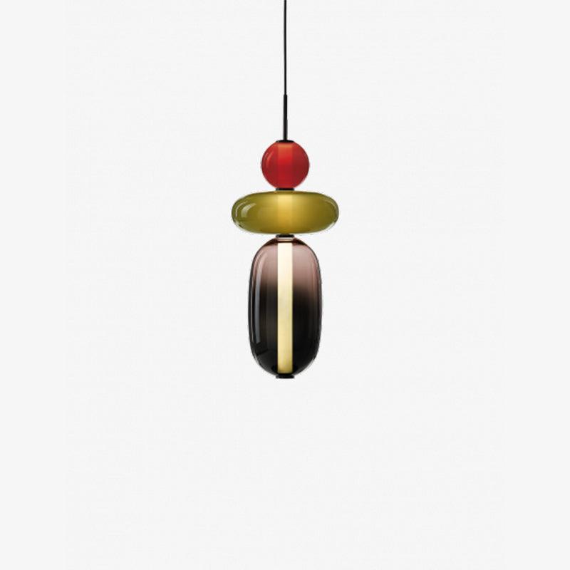 Lámpara Decorativa con Efecto Azúcar