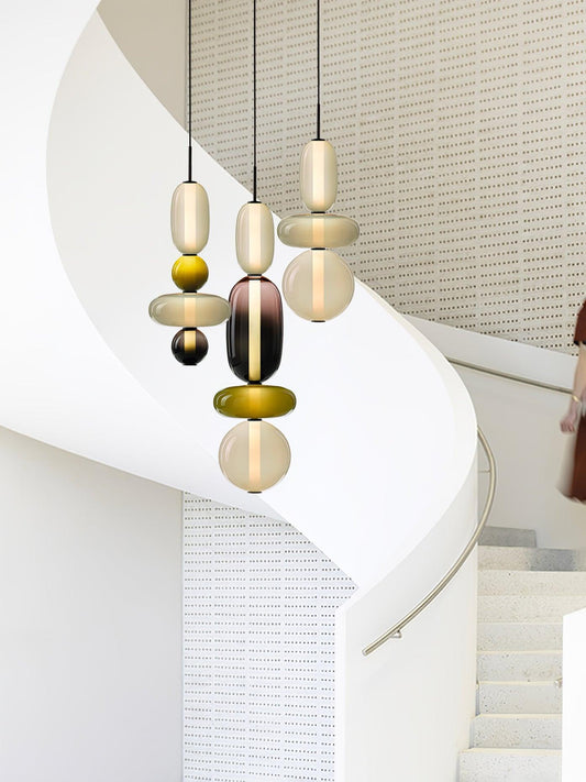 Lámpara Decorativa con Efecto Azúcar
