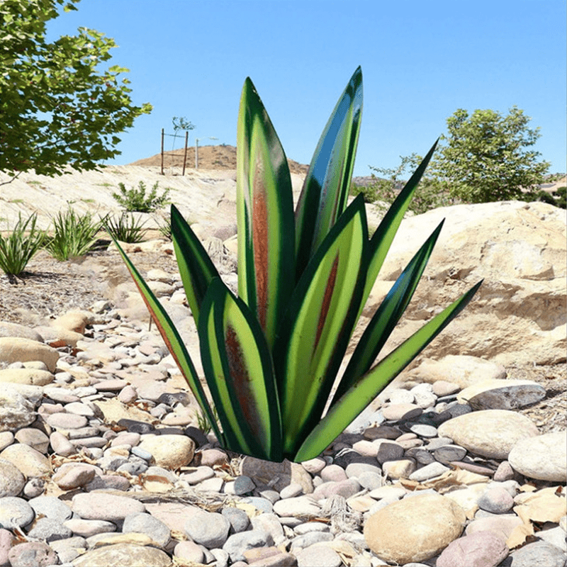 Lámpara Decorativa de Agave Estilosa Resalta la Belleza Natural del Espacio
