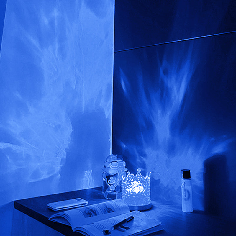 Lámpara Relajante LumaZen – Luz Ambiental Calmante, Efecto de Olas y Colores para el Sueño y la Serenidad