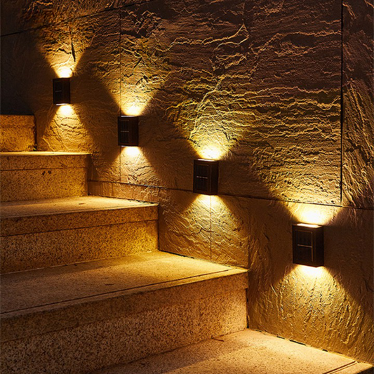 Lámparas de Pared LED Solares Inalámbricas de Lujo - SolarGlow