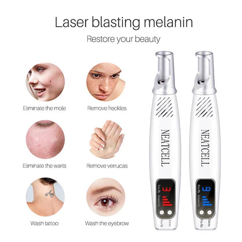 Lápiz Láser LumiDerm para la Eliminación de Tatuajes, Lunares y Pecas