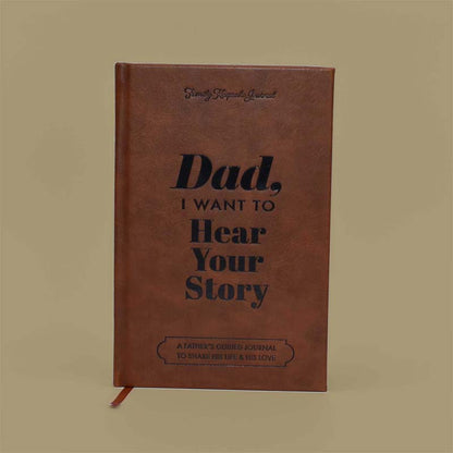 Libro Papá, quiero escuchar tu historia - Edición Patrimonio con más de 250 preguntas