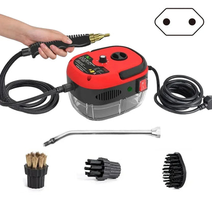 LIMPIADOR A VAPOR DE ALTA PRESIÓN DE 2500W - 6 AJUSTES PARA HOGAR Y COCINA