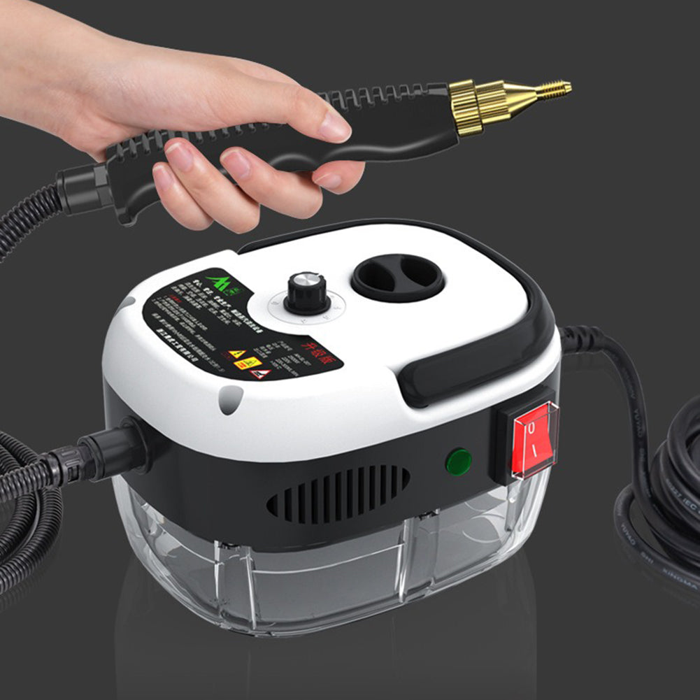 LIMPIADOR A VAPOR DE ALTA PRESIÓN DE 2500W - 6 AJUSTES PARA HOGAR Y COCINA