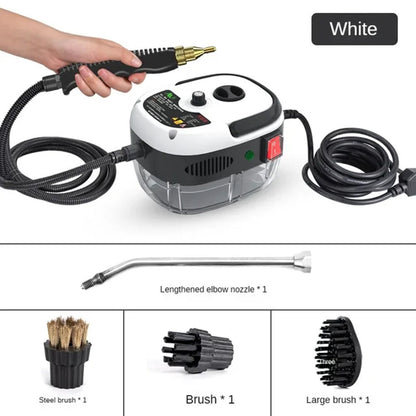 LIMPIADOR A VAPOR DE ALTA PRESIÓN DE 2500W - 6 AJUSTES PARA HOGAR Y COCINA