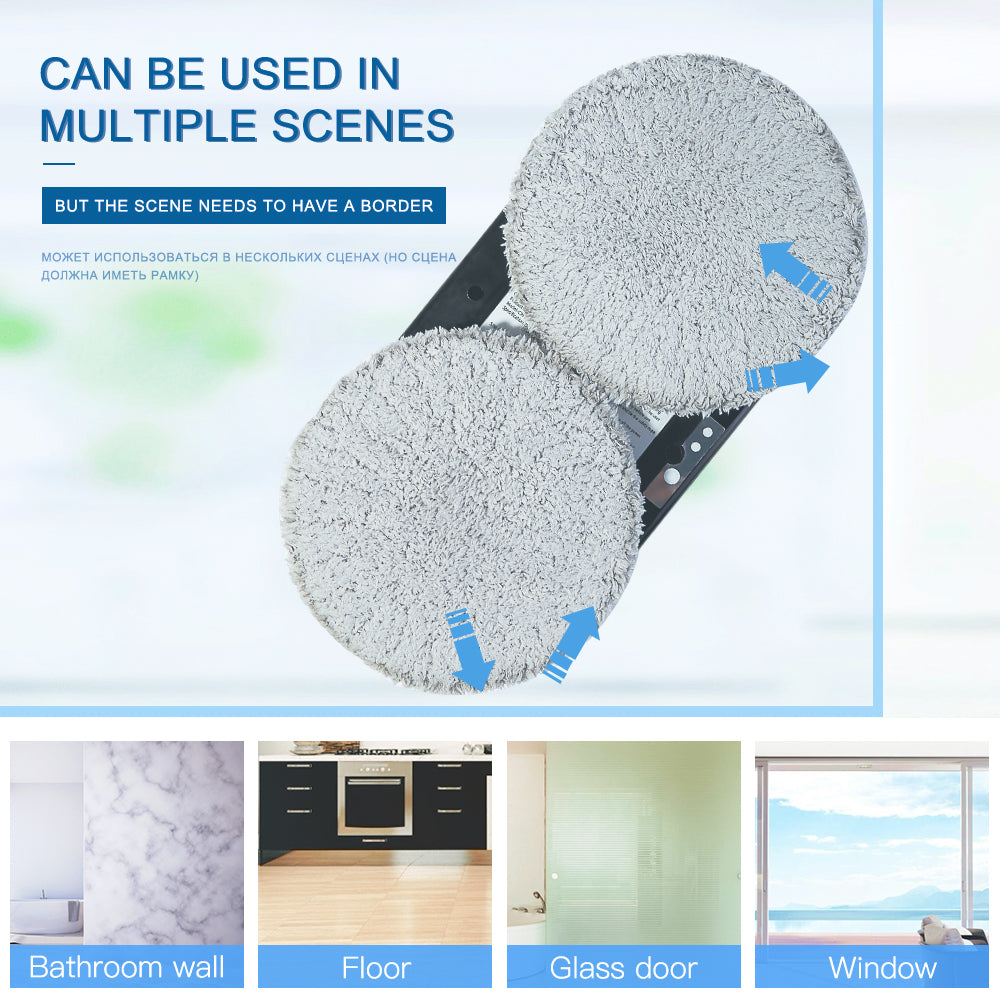 Limpiador de Ventanas Robot CleanBot – Inteligente y Sin Manos con Control Remoto para Ventanas Sin Rayas