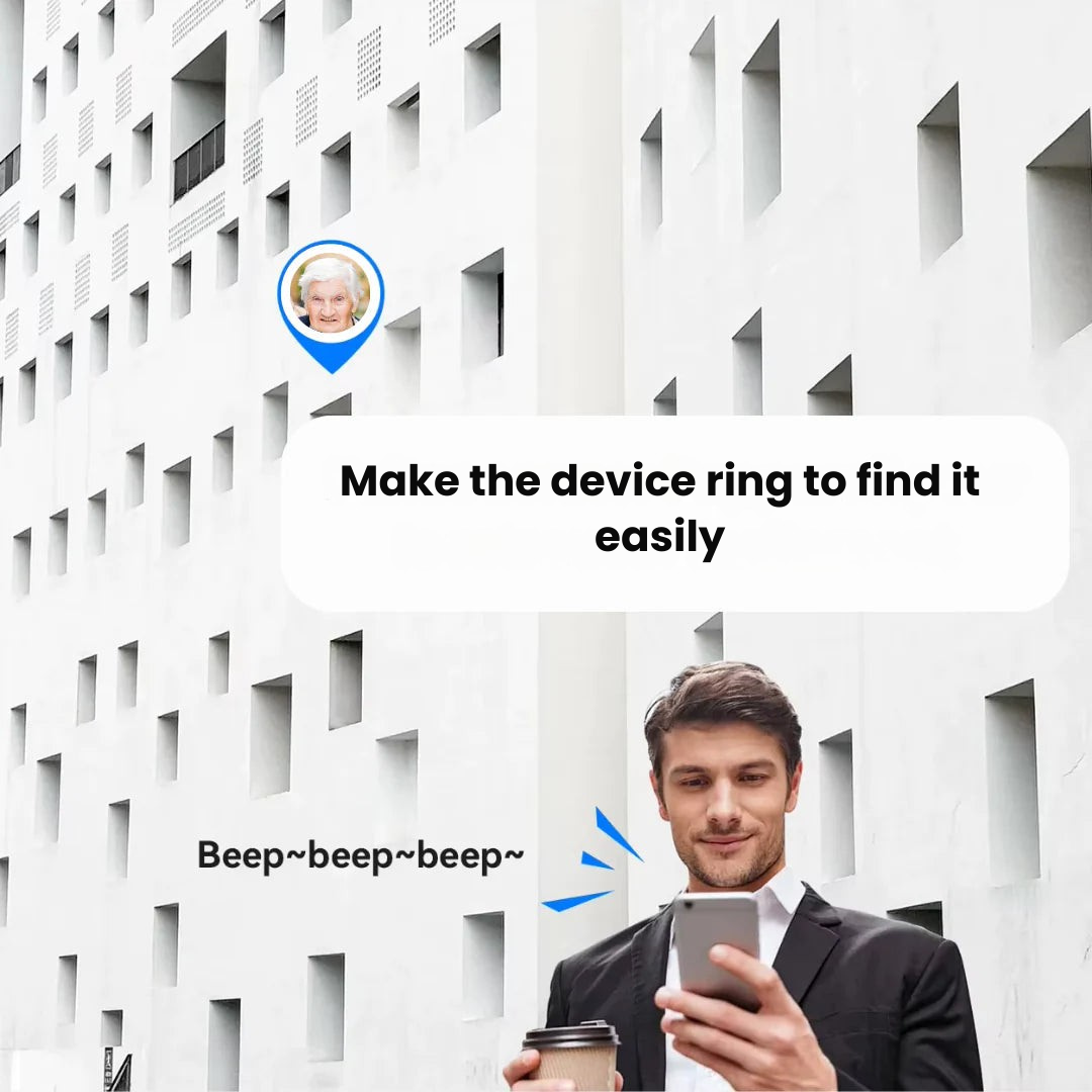 Localizador GPS en Tiempo Real para Personas Mayores con Seguimiento a Prueba de Agua y Sin Tarifas