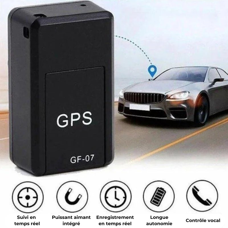 Localizador GPS Magnético para Automóvil – Seguimiento en Tiempo Real