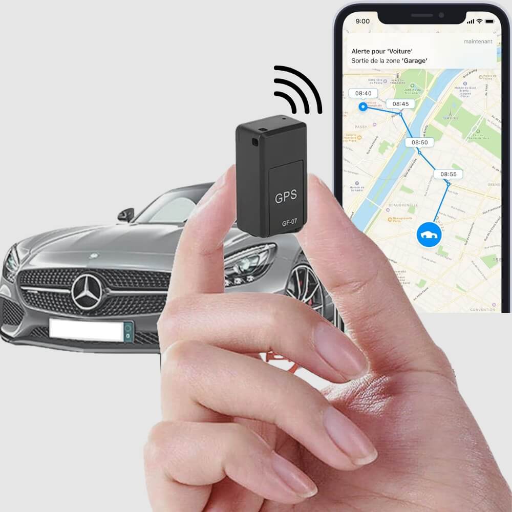 Localizador GPS Magnético para Automóvil – Seguimiento en Tiempo Real