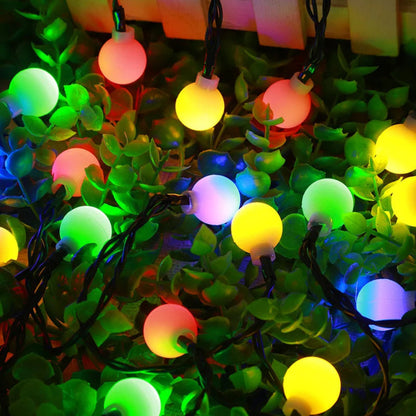 Luces de Jardín LED Solares Impermeables – Iluminación Exterior para Patio y Jardín, 10m con Sensor Automático