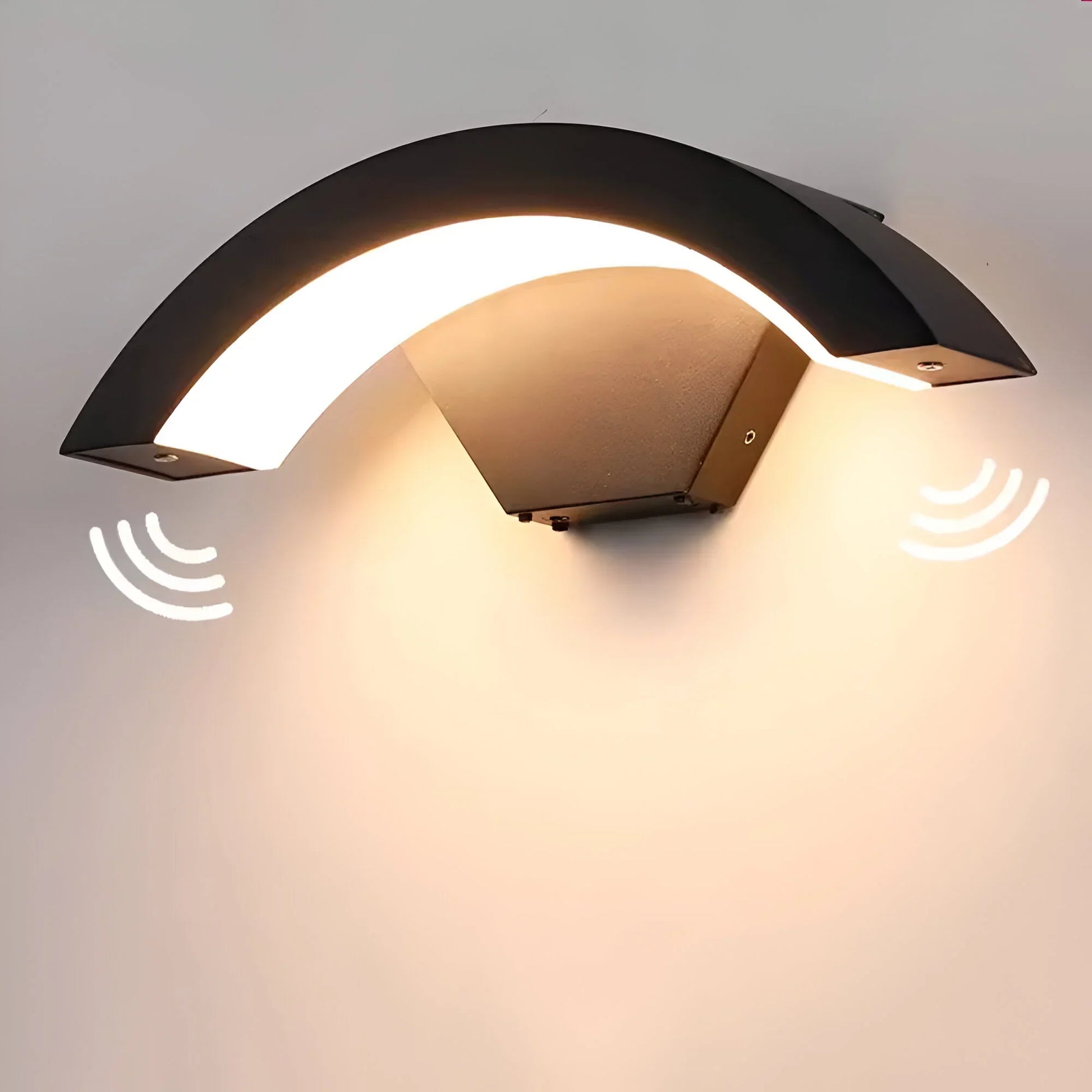 LumiGuard – Luz de Pared Exterior con Sensor de Movimiento