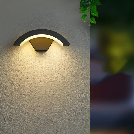 LumiGuard – Luz de Pared Exterior con Sensor de Movimiento