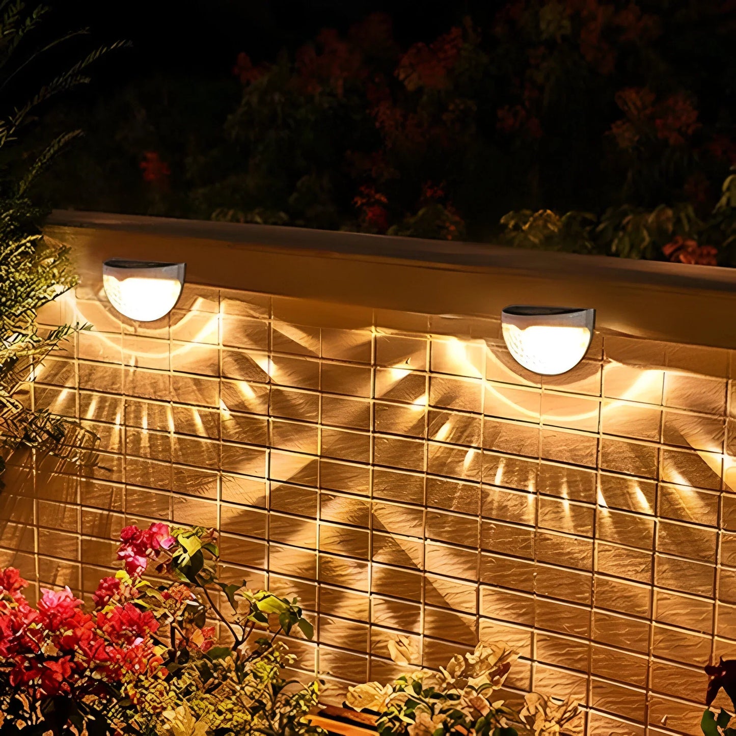 LumiWall – Lámpara de Pared Solar para Jardín