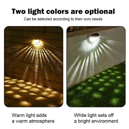 LumiWall – Lámpara de Pared Solar para Jardín