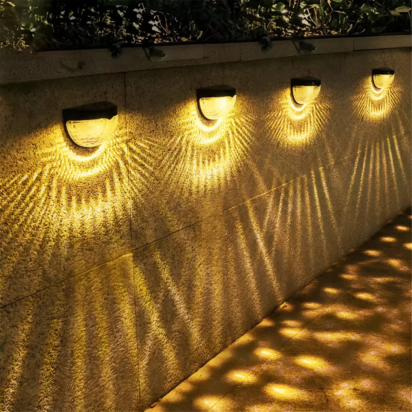 LumiWall – Lámpara de Pared Solar para Jardín