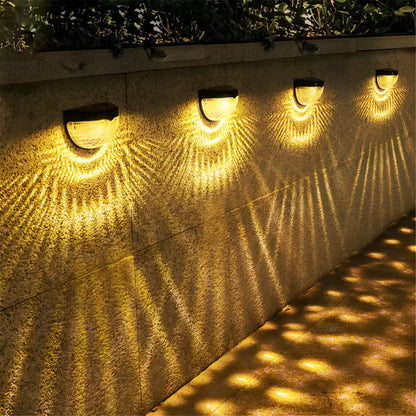 LumiWall – Lámpara de Pared Solar para Jardín