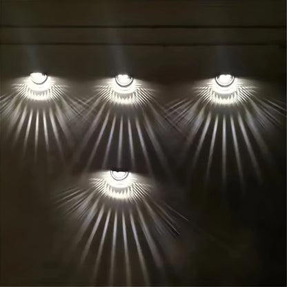 LumiWall – Lámpara de Pared Solar para Jardín