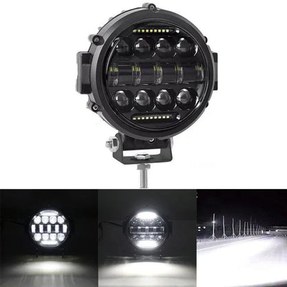Luz de Conducción LED VierraSol de 7 Pulgadas para Coche y 4x4