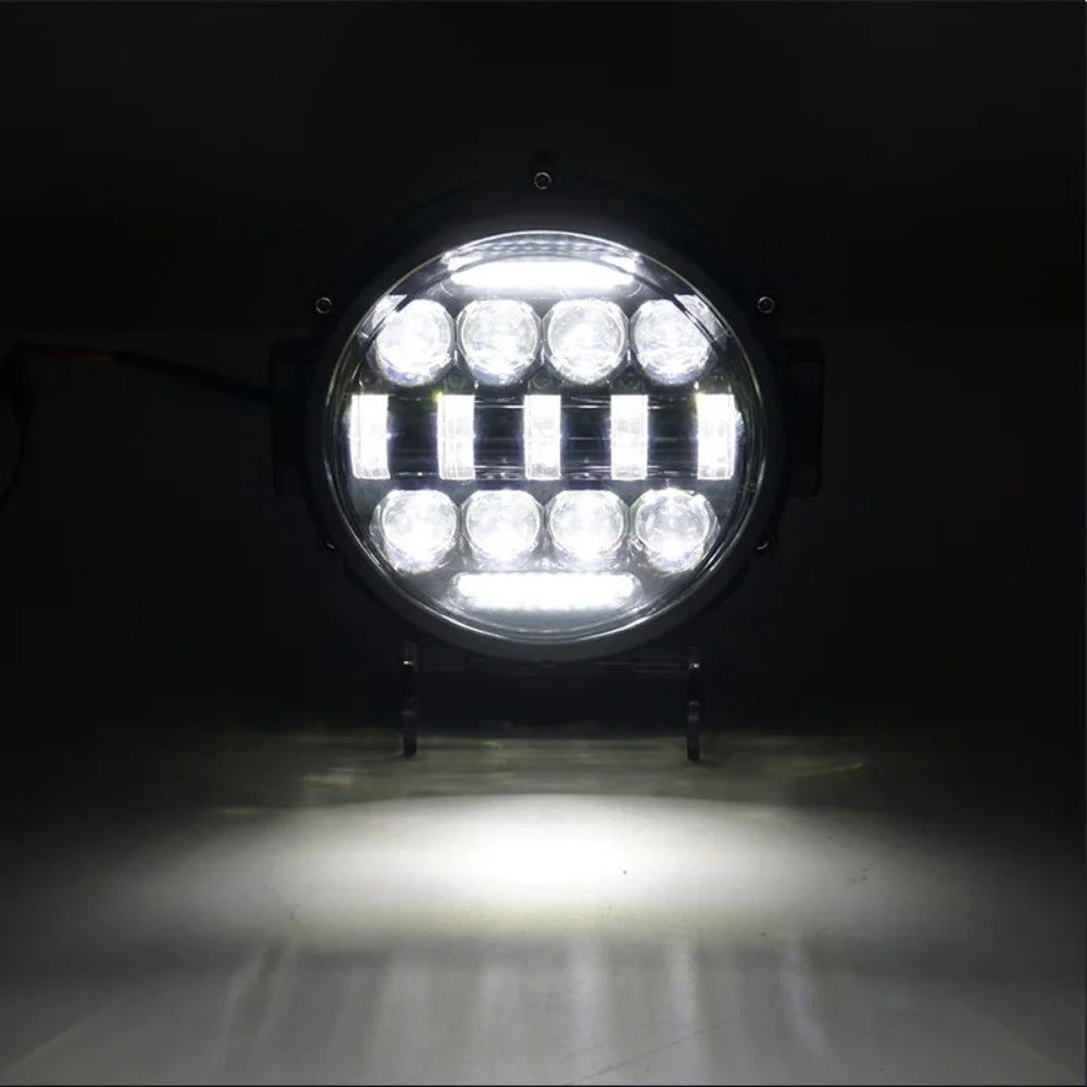 Luz de Conducción LED VierraSol de 7 Pulgadas para Coche y 4x4