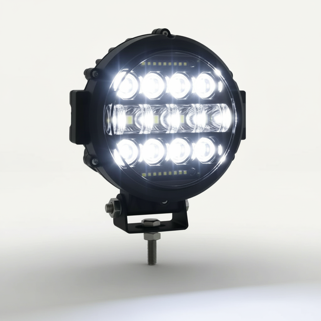 Luz de Conducción LED VierraSol de 7 Pulgadas para Coche y 4x4