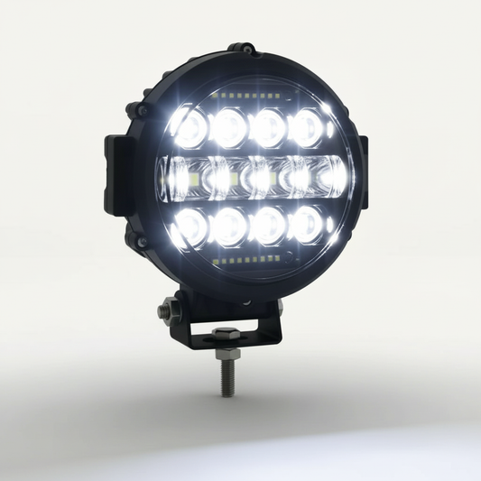 Luz de Conducción LED VierraSol de 7 Pulgadas para Coche y 4x4