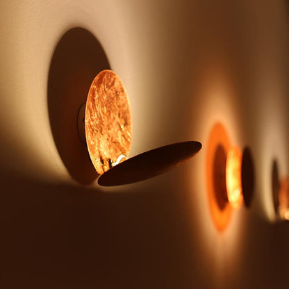 Luz de Pared Lunaris | Aplique de Pared Inspirado en un Eclipse Solar Moderno