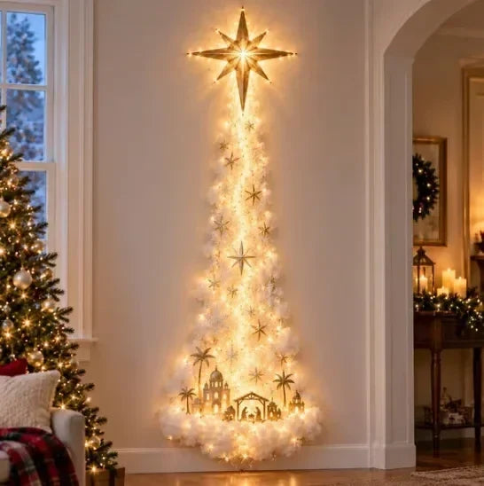 Luz de pared mágica navideña