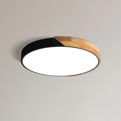 Luz de Techo con Diseño Escandinavo de Madera y LED | Norvian