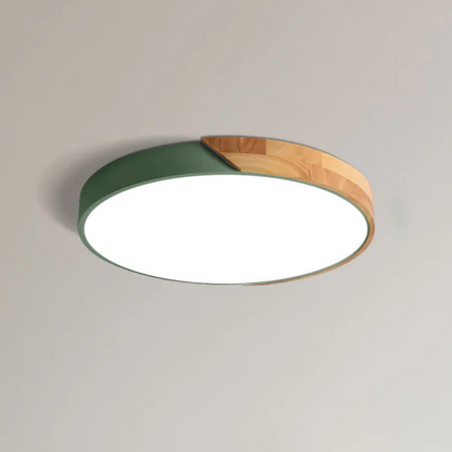 Luz de Techo con Diseño Escandinavo de Madera y LED | Norvian