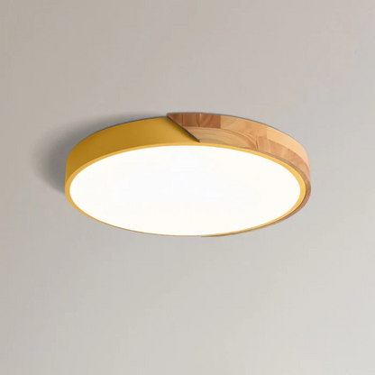 Luz de Techo con Diseño Escandinavo de Madera y LED | Norvian