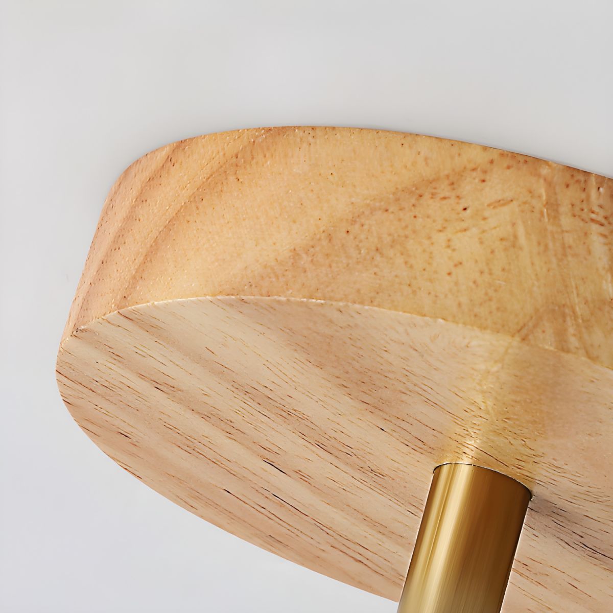 Luz de Techo de Madera y Vidrio Estilo Vintage | Alvora