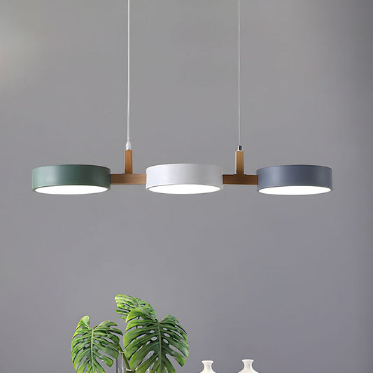 Luz de Techo Flush Multiluz Nórdica para Cocina y Comedor